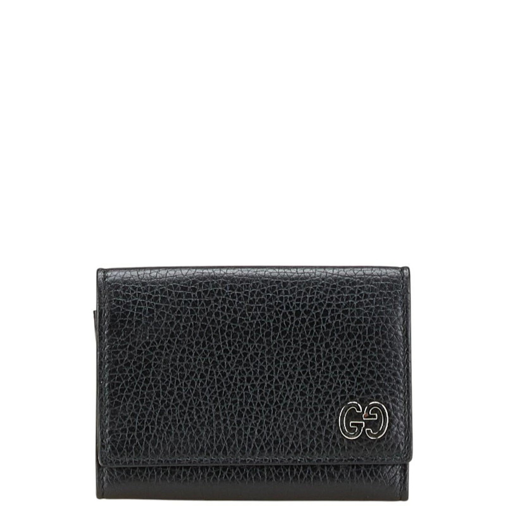 Gucci Dorian Business Card Case Black Leather